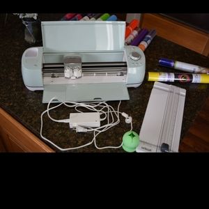 Cricut Explorer 2 and supplies